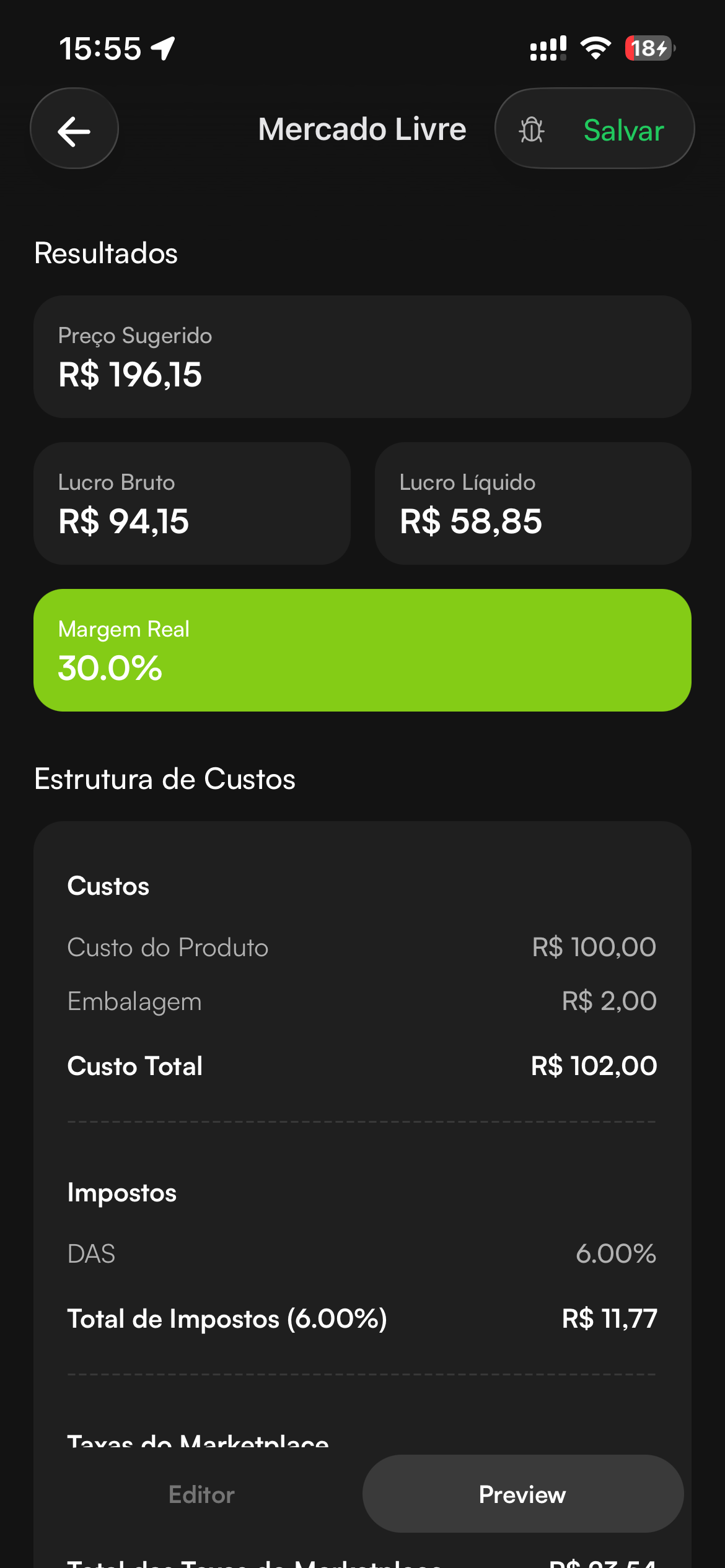Calculaço app